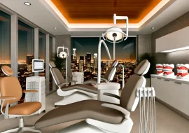 Hollywood same day implants clinic with modern dental equipment